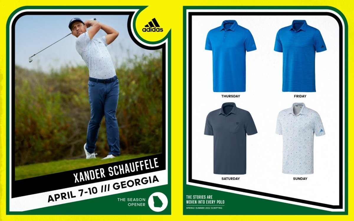 Xander Schauffle Adidas Masters '22 Scripting